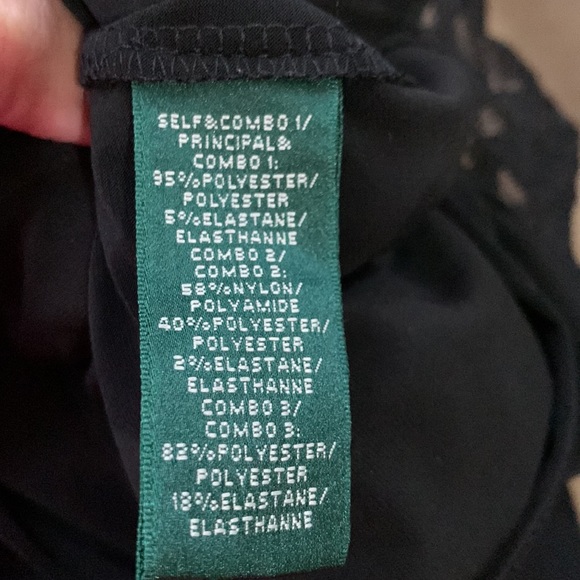 Ralph Lauren black lace and sequin dress - Picture 7 of 7